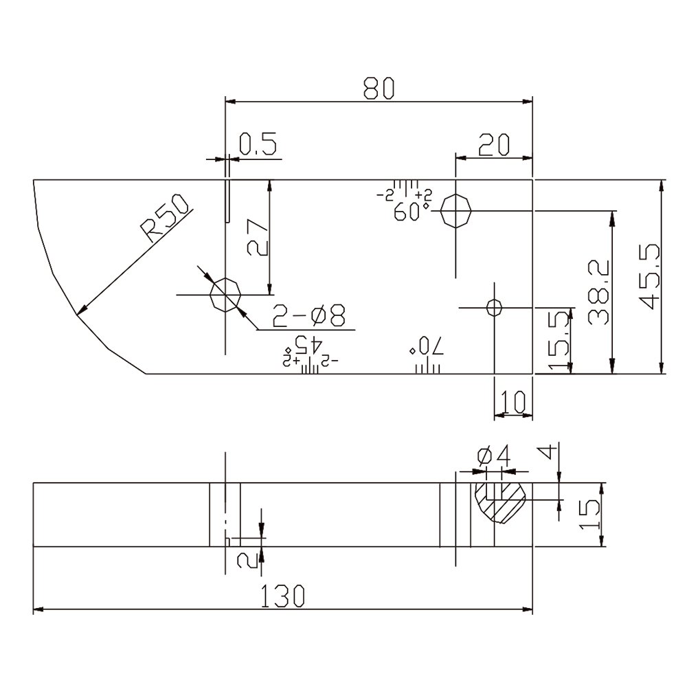 Calibration Block-JIS Z 2345: 2000 NDT Machine STB-A3 - Gambar 5