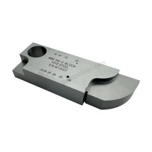MINI IIW-2 Blok-Inci-Baja Karbon | Calibration Block NDT Machine