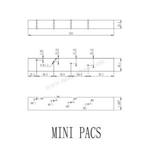Blok MINI PACS | Calibration Block NDT Machine