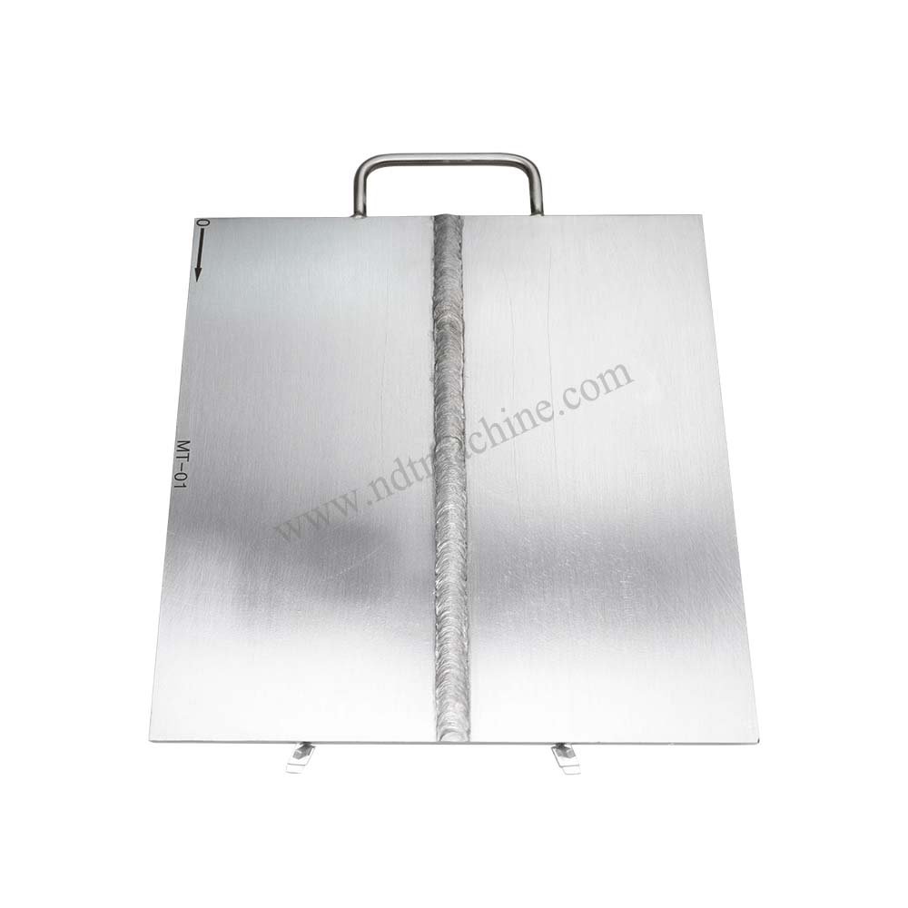 MT PLATE-300*300*10mm-karbon baja | Calibration Block NDT Machine