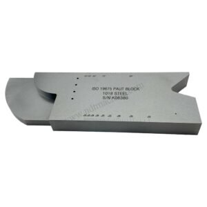 Paut blok baja karbon | Calibration Block NDT Machine