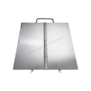 PT Block-karbon baja | Calibration Block NDT Machine 300*300*10mm