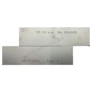 Blok Tes Penetrasi Tipe 1 30um | Calibration Block NDT Machine