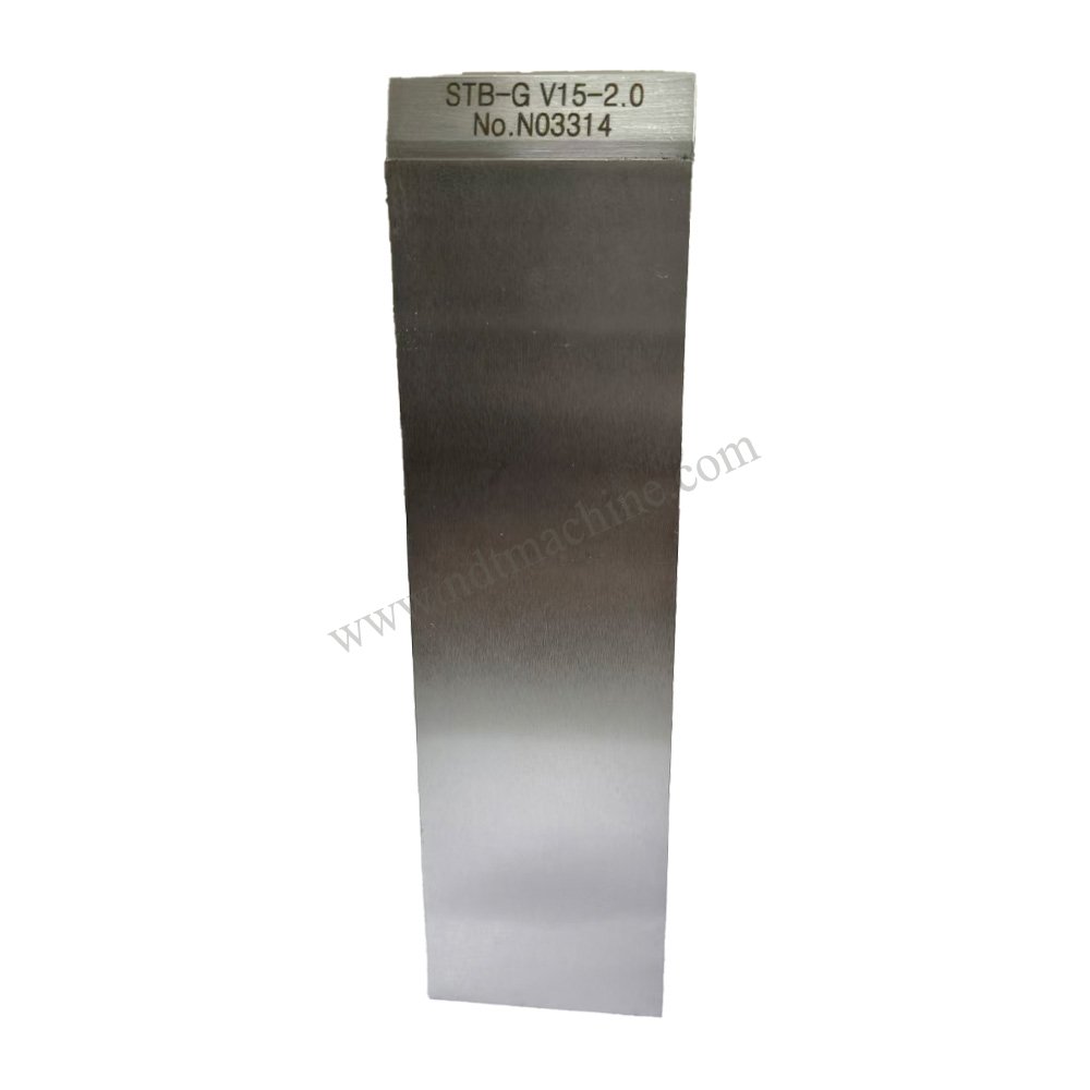 Blok Kalibrasi JIS Z 2345-3:2018 | Calibration Block NDT Machine STB-G V15-2 - Gambar 2
