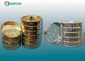 Soil & Pavement Aggregate Sieve - Set Saringan / Ayakan Tanah & Agregat Lab Teknik Sipil
