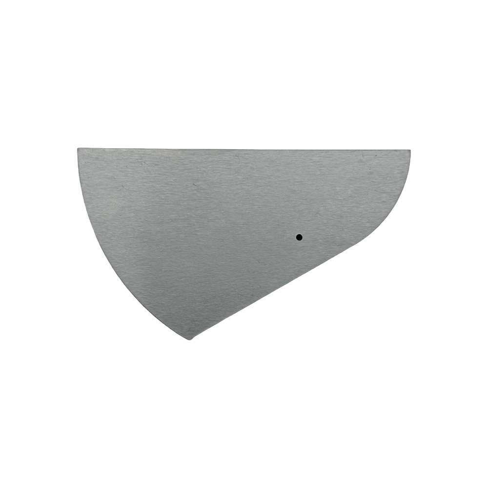 Iiw2 (v2) block-t12.5mm-hole φ1.5mm-karbon-karbon-iso7963-2022 (e) | Calibration Block NDT Machine - Gambar 5