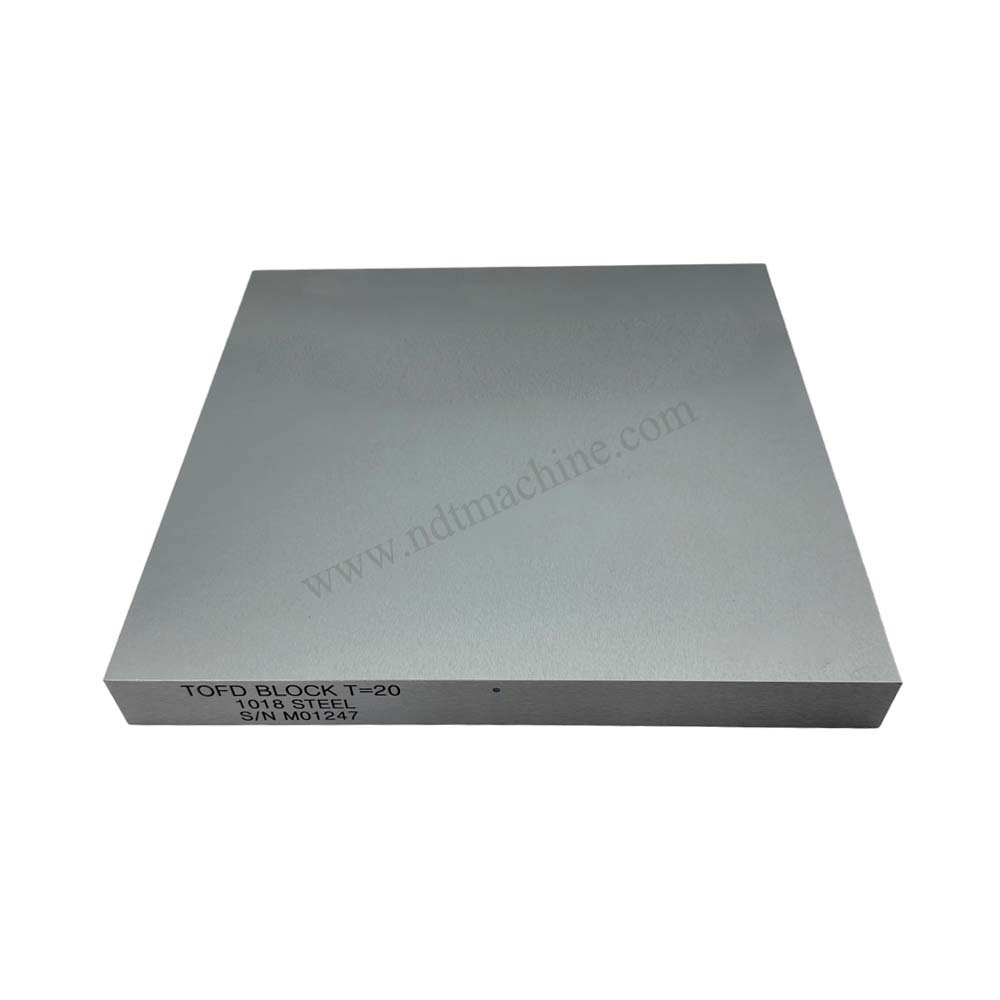 TOFD Blok-200*200*20mm-karbon-ISO 10863-2020 | Calibration Block NDT Machine T20MM - Gambar 7