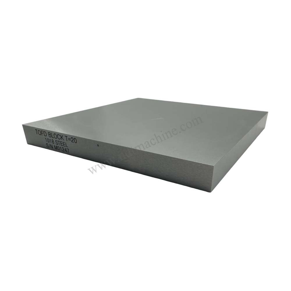 TOFD Blok-200*200*20mm-karbon-ISO 10863-2020 | Calibration Block NDT Machine T20MM - Gambar 6