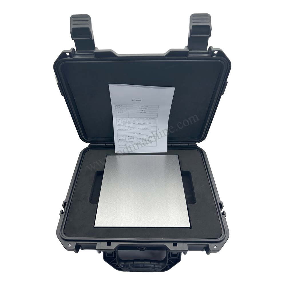 TOFD Blok-200*200*20mm-karbon-ISO 10863-2020 | Calibration Block NDT Machine T20MM - Gambar 4