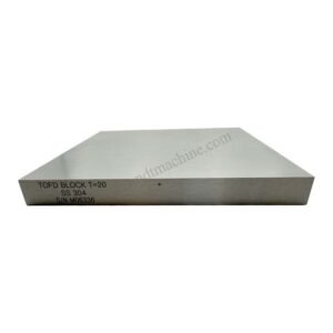 TOFD Block-200*200*20mm-304# Stainless Steel-ISO 10863-2020 | Calibration Block NDT Machine T20MM