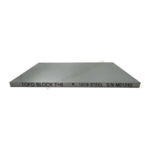 TOFD Blok-120*150*6mm-karbon-ISO 10863-2020 | Calibration Block NDT Machine T6MM