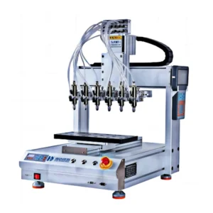 Three-Axis Six-Head Vape Cartridge Filling Machine 8042-HD