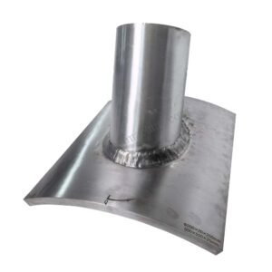 Spesimen Cacat Sambungan Las Tubular | Calibration Block NDT Machine 200×20×250mm