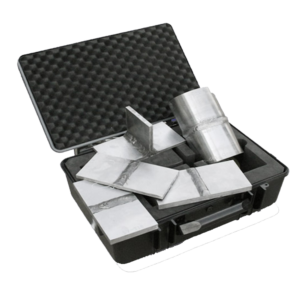 Kit demo ut baja karbon | Calibration Block NDT Machine 5 pcs