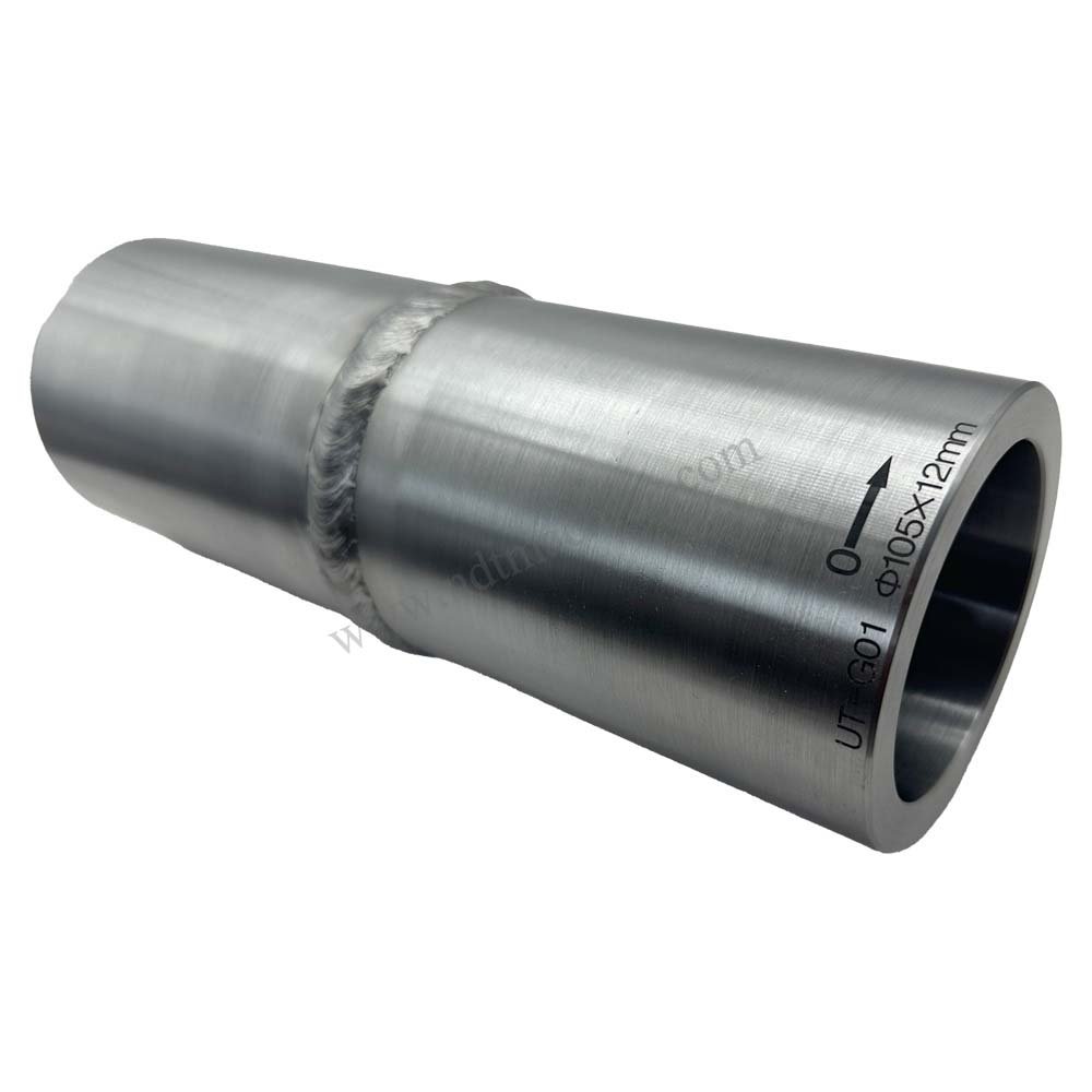 UT Tube-φ-karbon baja | Calibration Block NDT Machine 105*12*300mm - Gambar 5