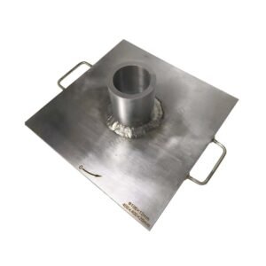 UT Tabung-Plat Pipa106×12×150mm Plat400×400×20mm | Calibration Block NDT Machine  Tipe T