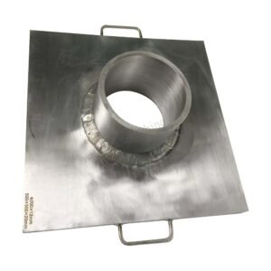 UT Tube-Plate Pipa Plate500×500×20mm | Calibration Block NDT Machine Tipe T200×12×150mm