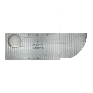 IIW (V1) Block-ISO2400: 1972 (E) -karbon Steel | Calibration Block NDT Machine
