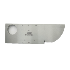 IIW (V1) Block-ISO2400: 1972 (E) -304# Stainless Steel | Calibration Block NDT Machine
