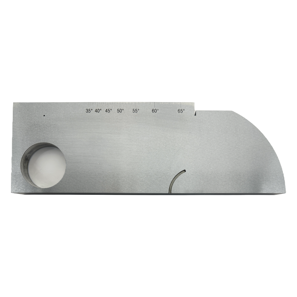 IIW (V1) Block-ATTM E164-24 IIW Tipe 1-Inch-Carbon Steel | Calibration Block NDT Machine - Gambar 6