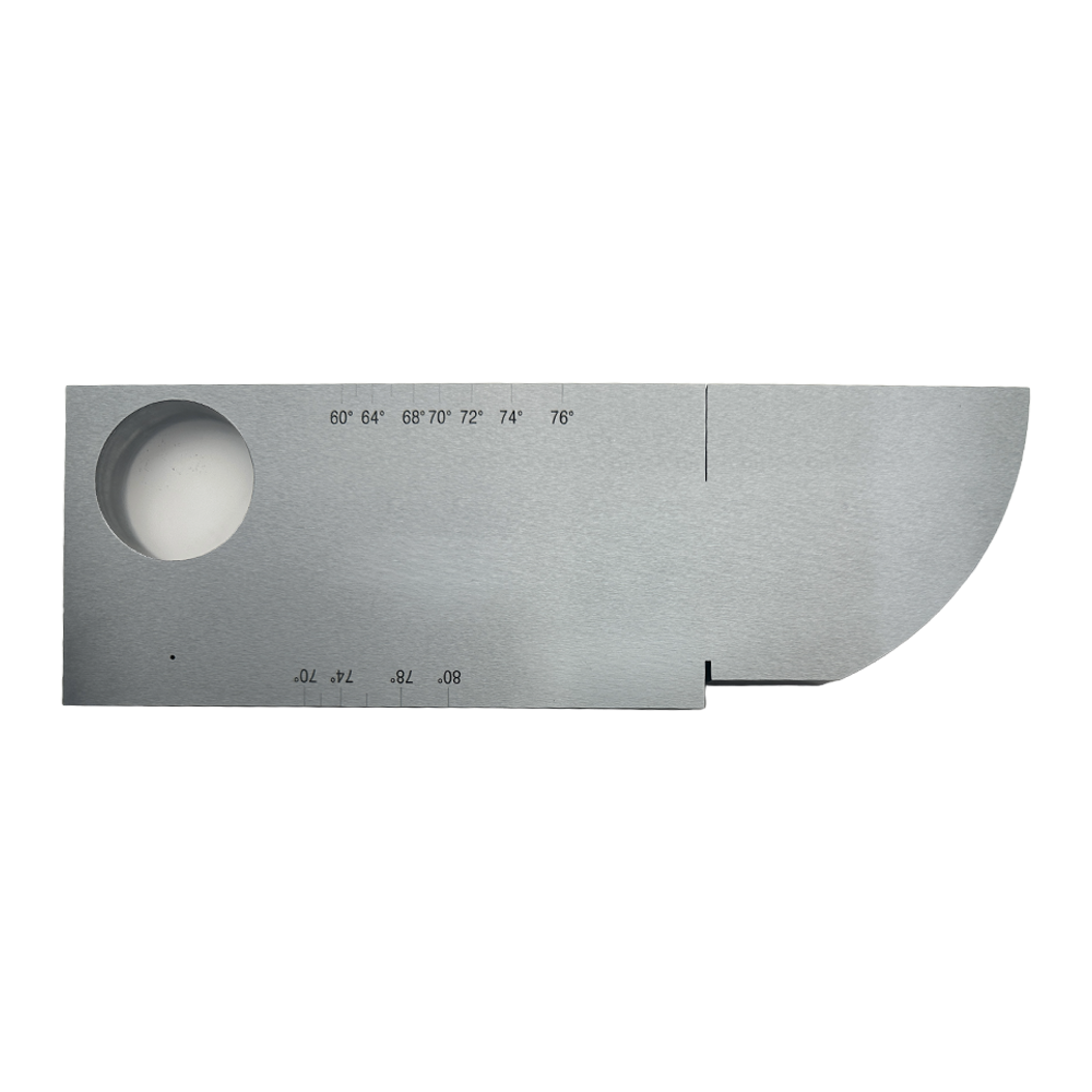IIW (V1) Block-ISO2400-2012 (E) -Straight Groove-φ1.5mm-Carbon Steel | Calibration Block NDT Machine - Gambar 5