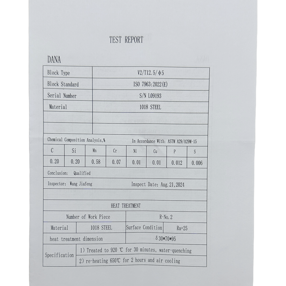 IIW2 (V2) Blok-T12.5mm-Lubang φ5mm-karbon-karbon-iso7963-2022 (e) | Calibration Block NDT Machine - Gambar 3