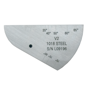 IIW2 (V2) Block-T25mm-Hole φ3mm-karbon baja-ISO7963-2022 (E) | Calibration Block NDT Machine