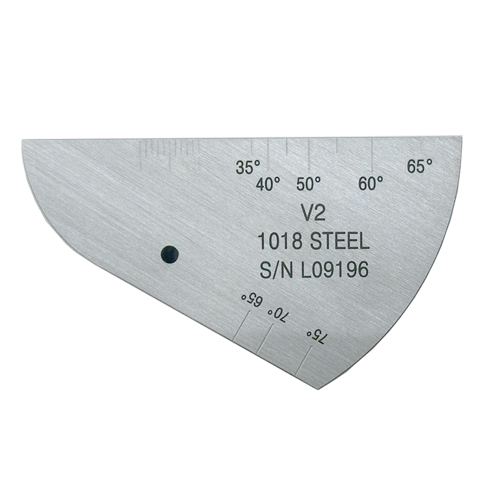 IIW2 (V2) Block-T25mm-Hole φ3mm-karbon baja-ISO7963-2022 (E) | Calibration Block NDT Machine