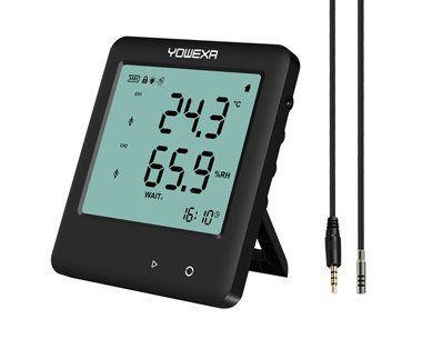 YDP-20E Temperature and humidity pdf data logger with external probe YOWEXA - Gambar 2