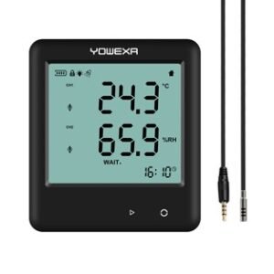 YDP-20E Temperature and humidity pdf data logger with external probe YOWEXA
