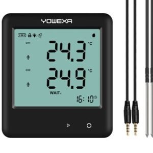 YDP-700E Two channels RTD pdf data logger with external probe YOWEXA