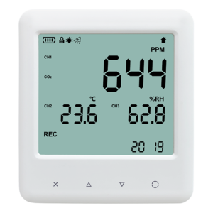 YEM-40CL ​Thermo hygrometer and carbon dioxide with data logger YOWEXA