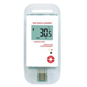 YXUP-10D 3 times use pdf temperature data logger with LCD YOWEXA