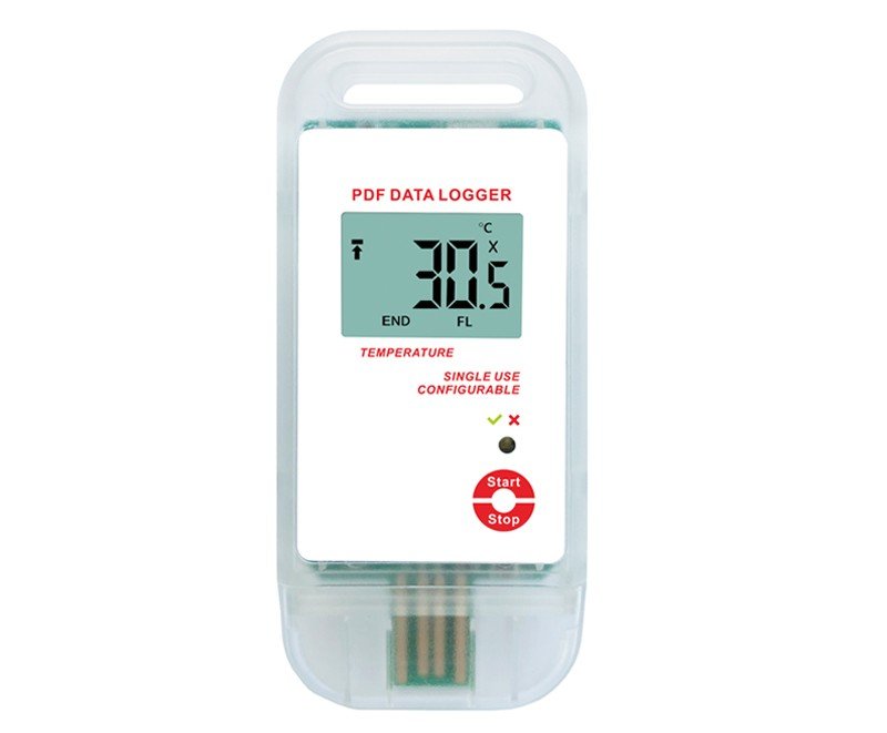 YXUP-10D 3 times use pdf temperature data logger with LCD YOWEXA