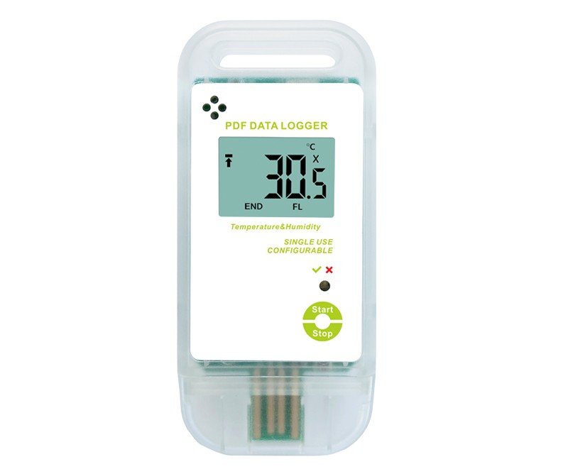YXUP-20D 3 times use temperature and humidty pdf data logger with LCD YOWEXA