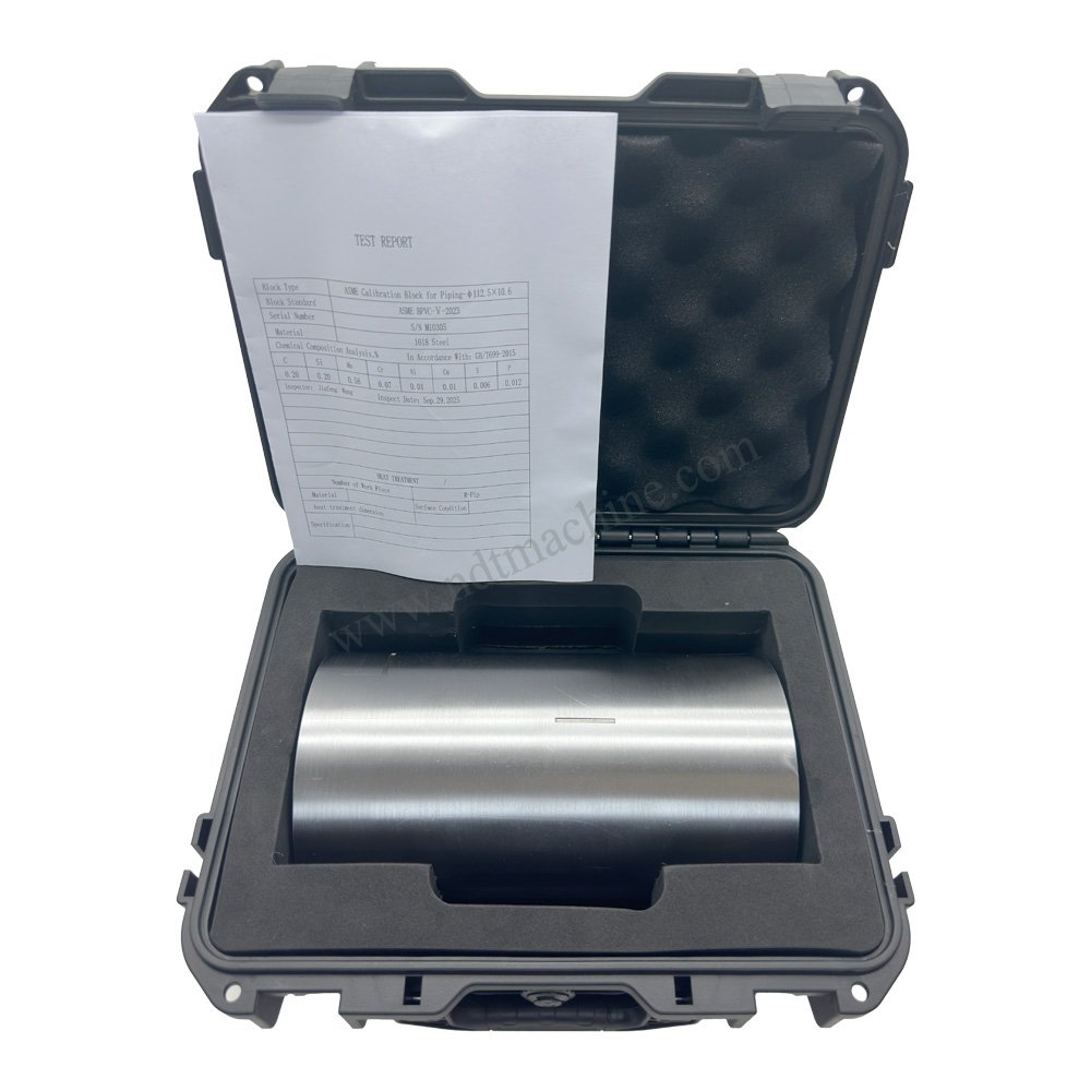 ASME Calibration Block for Piping-φ112.5*10.6*210mm/slot deep 1.0 NDT Machine - Gambar 4