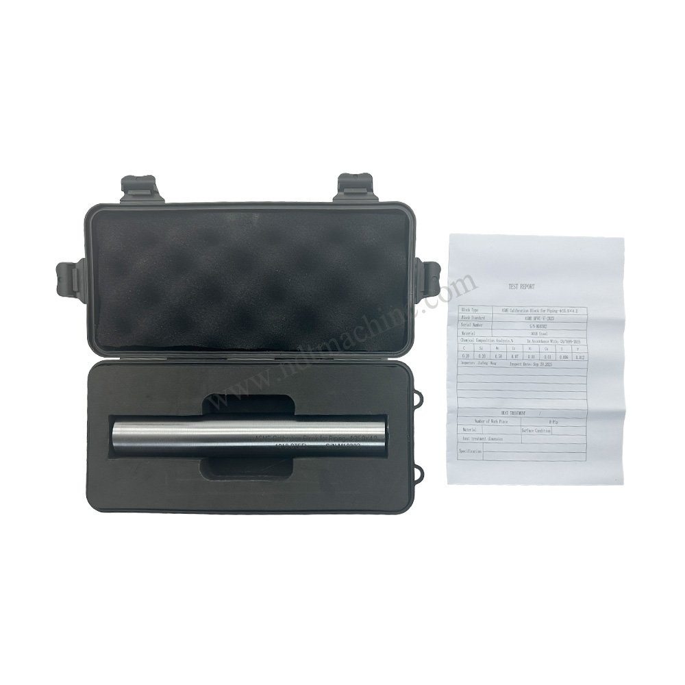 ASME Calibration Block for Piping-φ35.0*4.2*210mm/slot deep 0.4 NDT Machine - Gambar 4