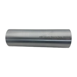 ASME Calibration Block for Piping-φ64.0*4.8*210mm/slot deep 0.4 NDT Machine