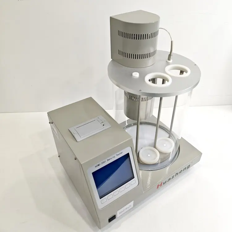 Densimeter Cair Otomatis dan Penguji Densitas Oli Trafo HuaZheng ASTM D1298