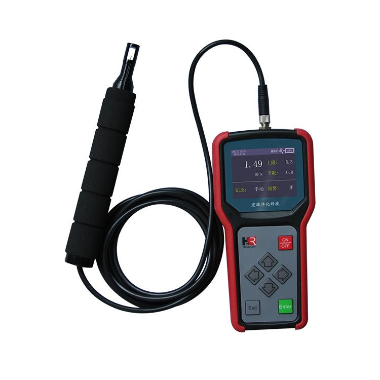 Alat Anemometer Genggam untuk Mengukur Kecepatan Angin Zetron WS-40