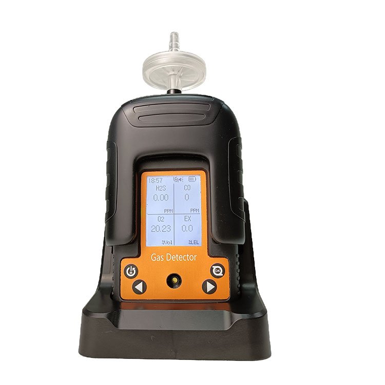 Alat Detektor Gas Portabel 4-in-1 untuk Monitoring Multi-Gas Zetron MS104K-M - Gambar 3