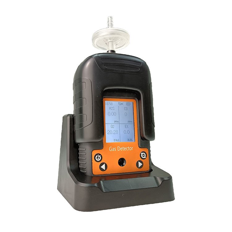 Alat Detektor Gas Portabel 4-in-1 untuk Monitoring Multi-Gas Zetron MS104K-M - Gambar 4