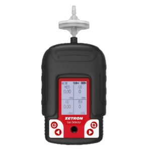Alat Detektor Gas Portabel 4-in-1 untuk Monitoring Multi-Gas Zetron MS104K-M