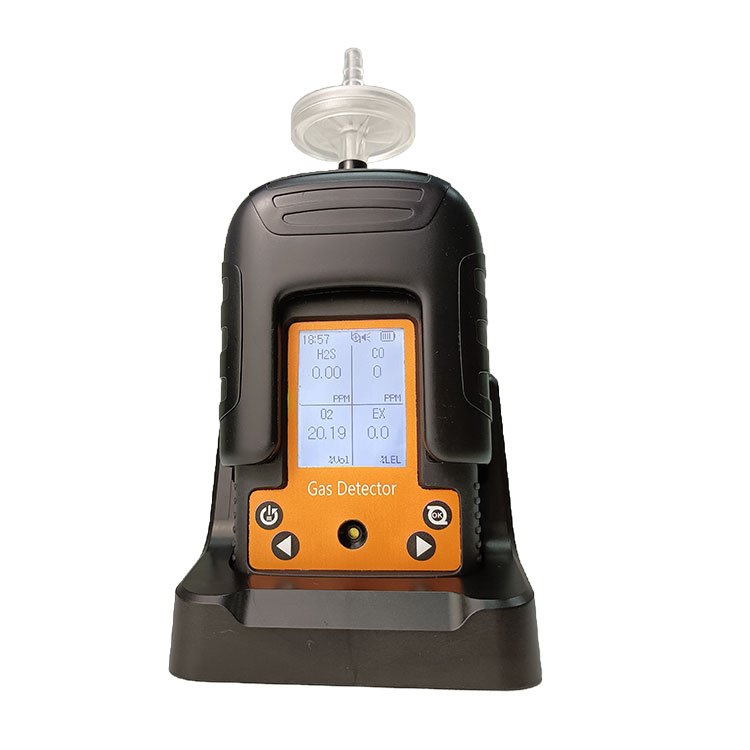 Alat Detektor Gas Portabel 4-in-1 untuk Monitoring Multi-Gas Zetron MS104K-M - Gambar 2