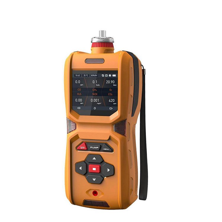 Alat Monitor Gas Portabel 6-In-1 Untuk Deteksi Multi-Gas Zetron MS600 - Gambar 2