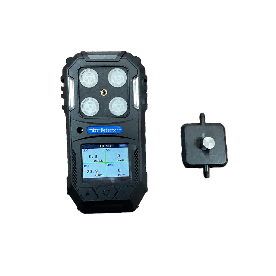 Detektor Gas Portabel 4-In-1 Untuk Monitoring Konsentrasi Gas Zetron MS104K - Gambar 2