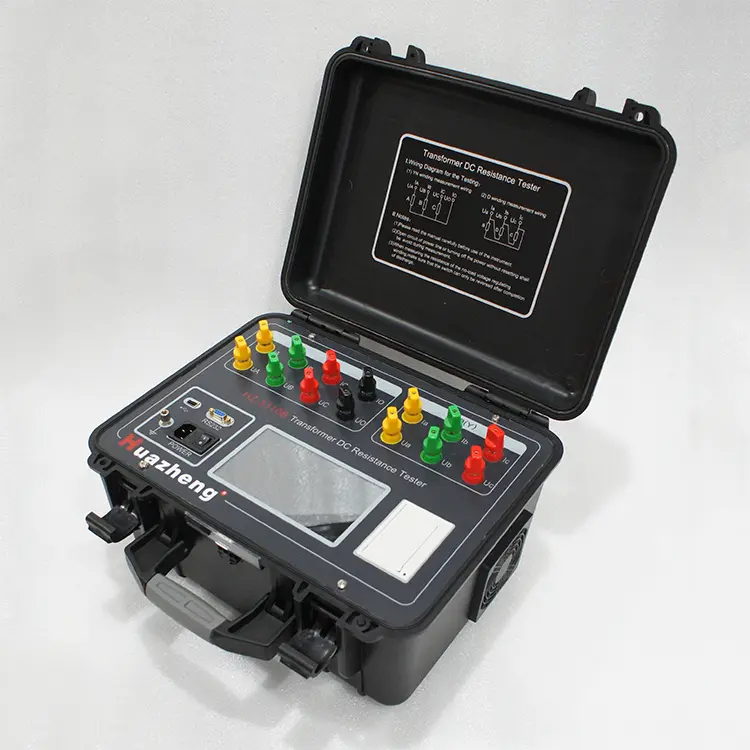 Tester Resistansi DC Transformator Tiga Fase Huazheng HZ-3310B - Gambar 4