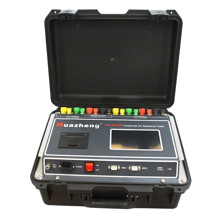 Alat Uji Resistansi DC 3 Kanal dengan Magnetic Assistance Huazheng HZ-3310D - Gambar 2