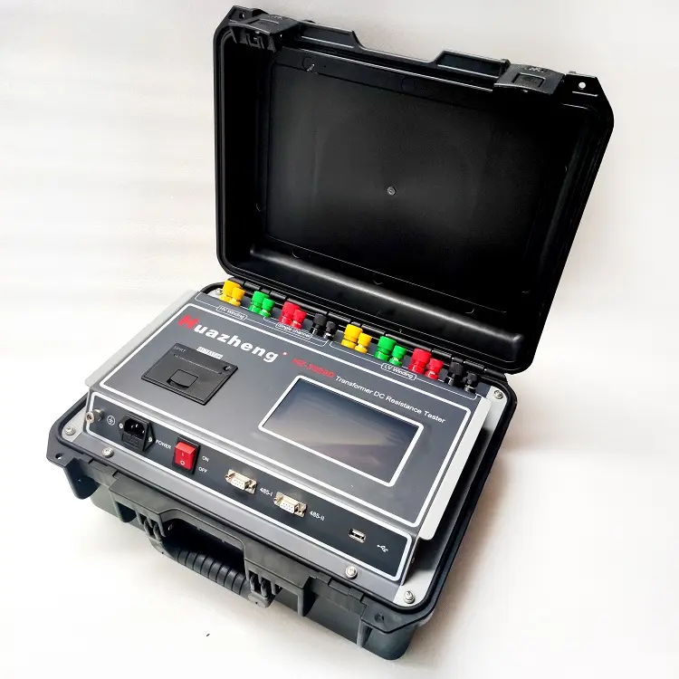 Tester Resistansi Belitan DC Transformator 3 Fase Huazheng HZ-3320D - Gambar 4