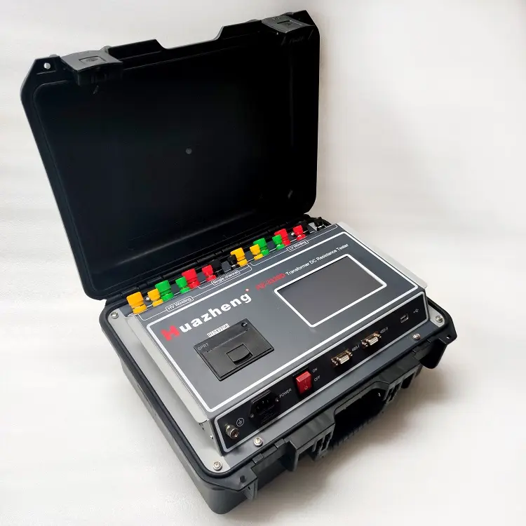 Tester Resistansi Belitan DC Transformator 3 Fase Huazheng HZ-3320D - Gambar 3
